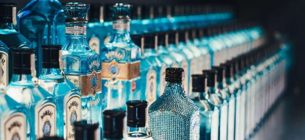 Sonderedition Bombay Sapphire mit Diamanten 